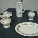 Dishes and kitchen items cleaned and restored after damage