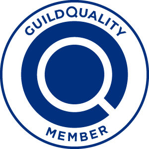 GuildQuality Member badge indicating verified customer satisfaction and service quality